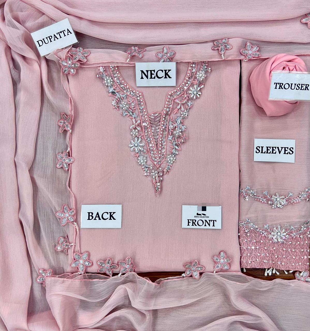 Baroque - LUXURY CHIFFON HAND EMBELLISHED FESTIVE COLLECTION - Image 2