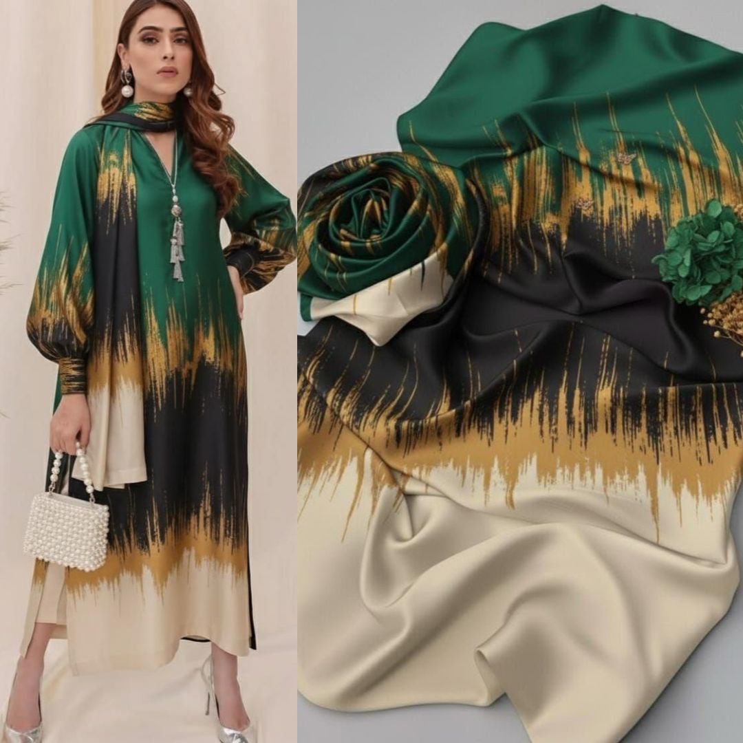 tie n dye green
