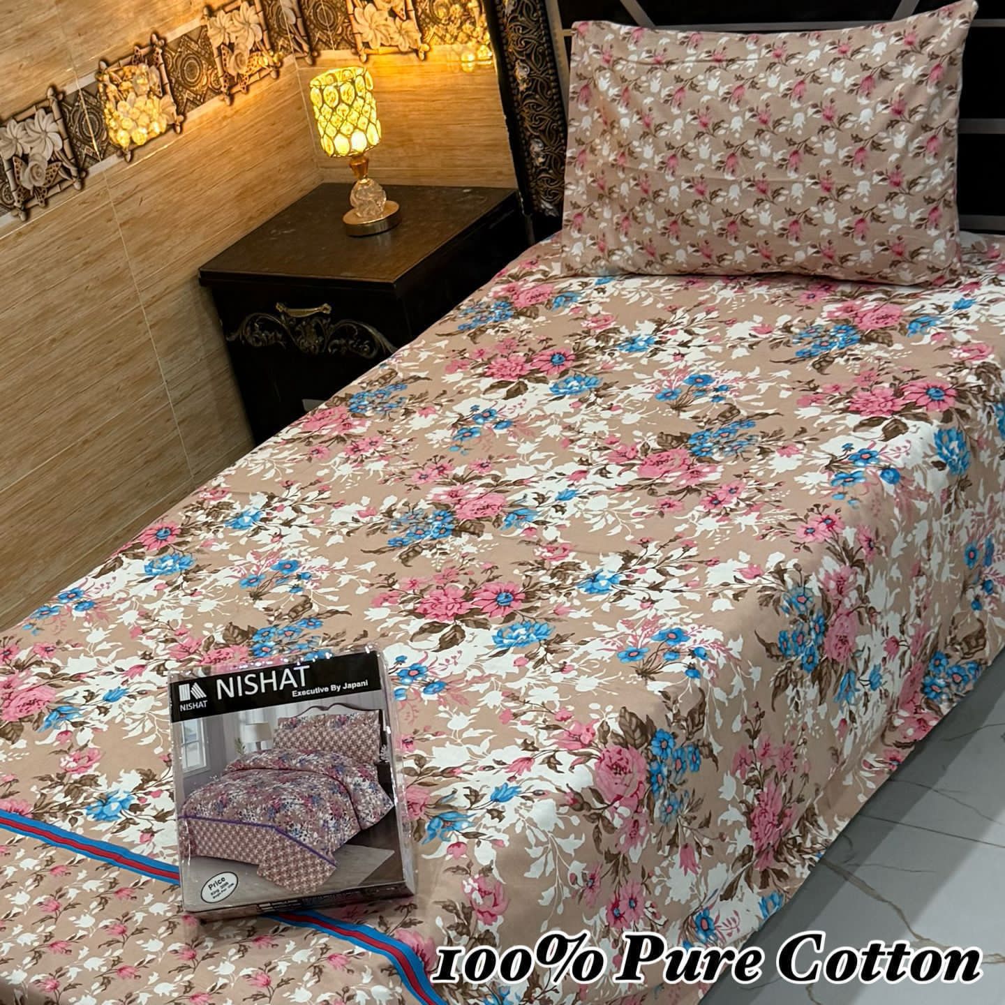 Cotton Bedsheets (single bed)