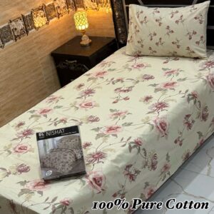 Cotton Bedsheets (single bed)