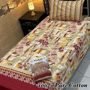 Cotton Bedsheets (single bed)