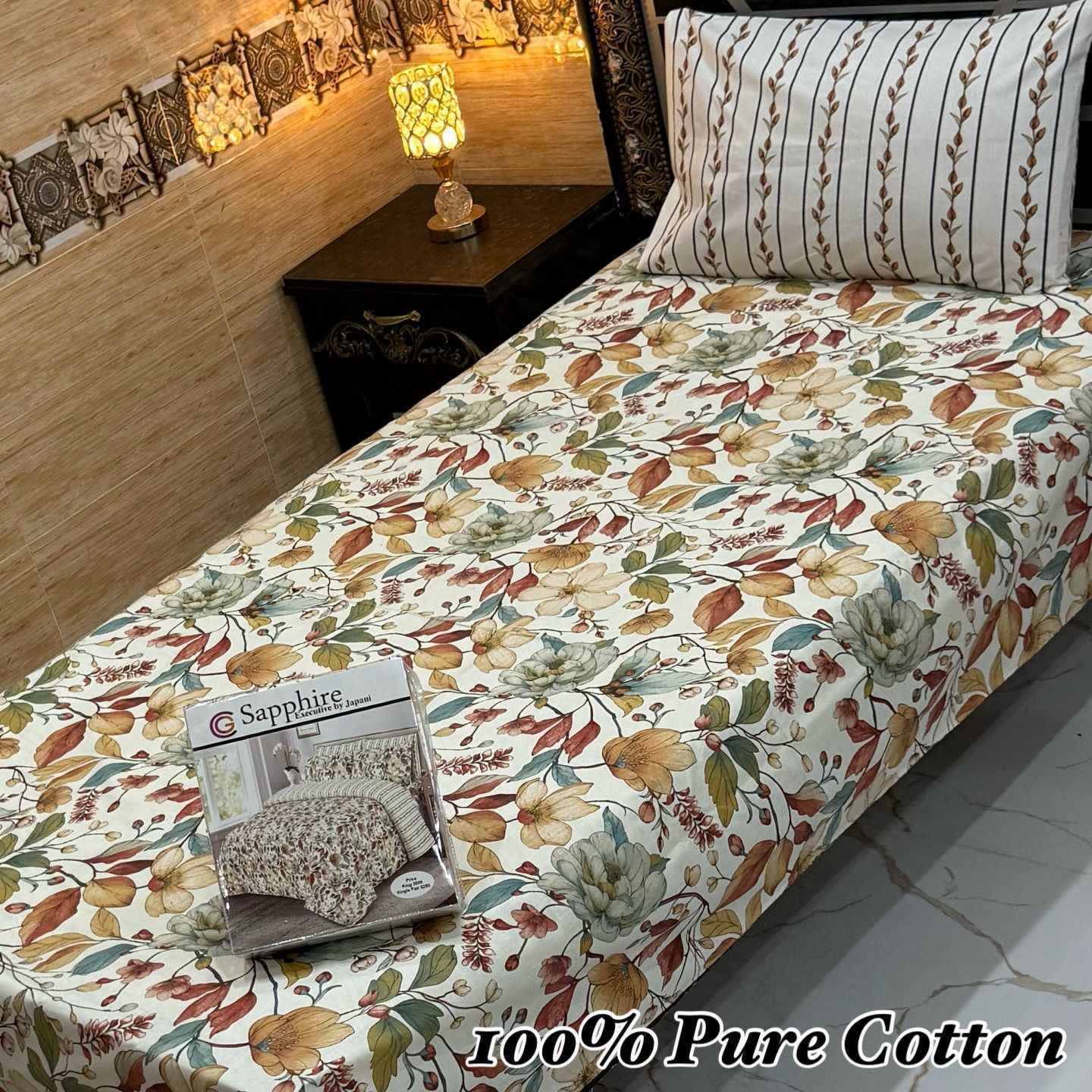 Cotton Bedsheets (single bed)